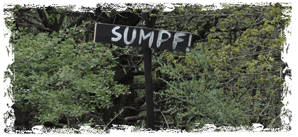 Sumpf-Schild